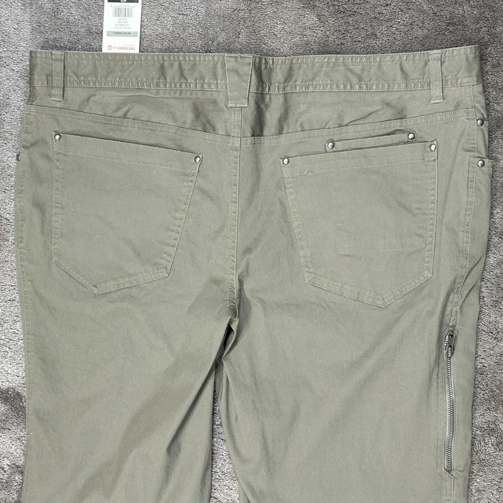 Merrell Articulus Pant Mens 40L Boulder Greige Solid Outdoor Hiking Stretch